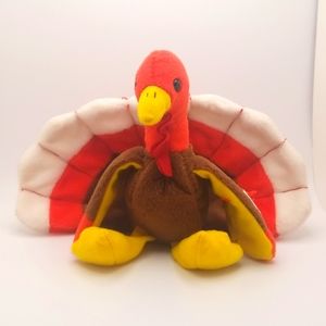 Gobbles the turkey beanie baby